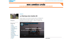 Desktop Screenshot of nosanneeslycee.blogs.dordognelibre.fr