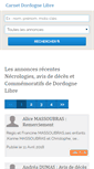 Mobile Screenshot of carnet.dordognelibre.fr