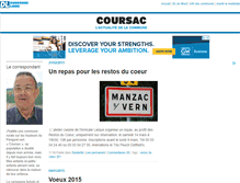 Tablet Screenshot of coursac.blogs.dordognelibre.fr