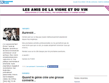 Tablet Screenshot of lesamisdelavigneetduvin.blogs.dordognelibre.fr